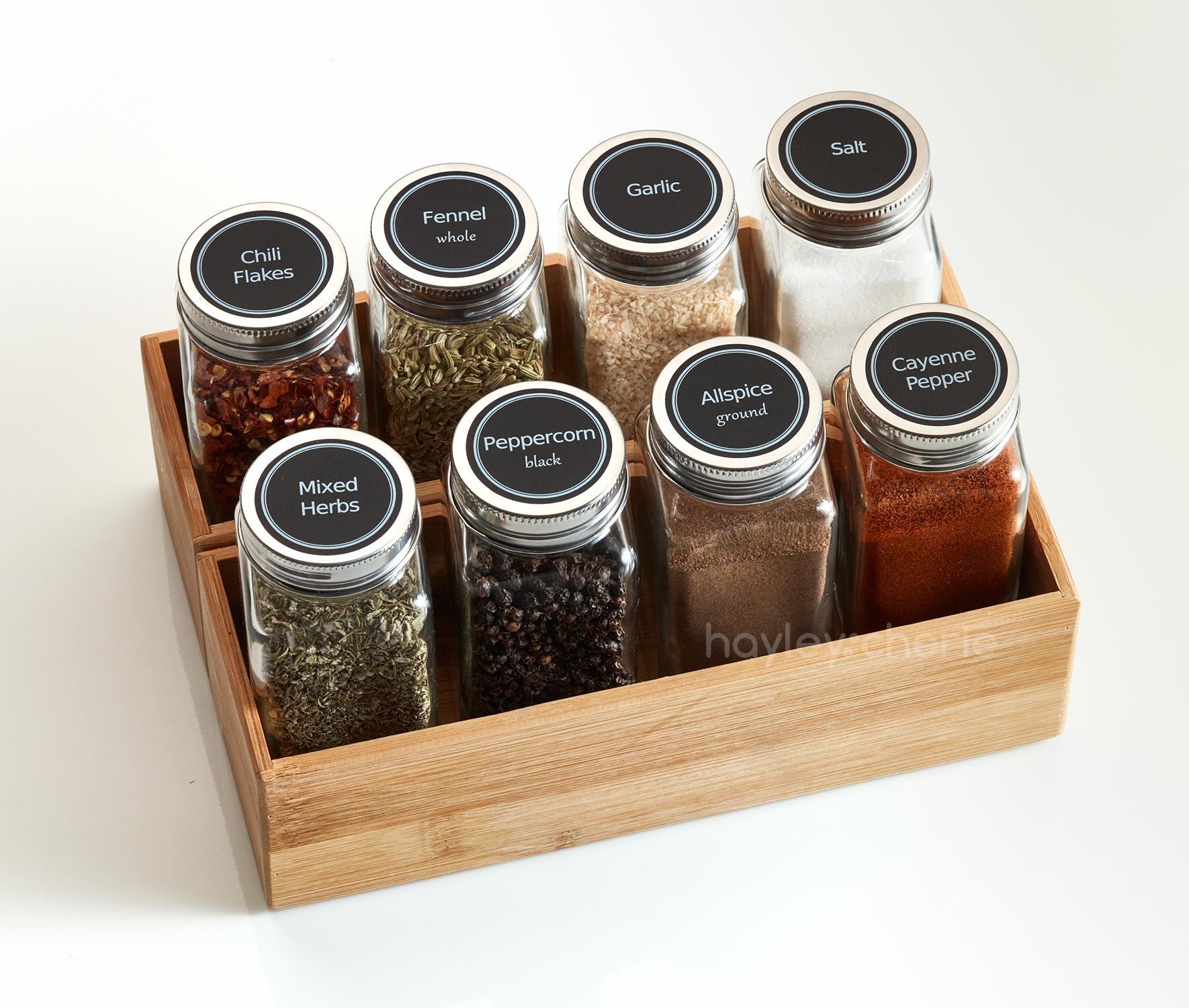 300+ Printed Spice jar and Pantry Labels