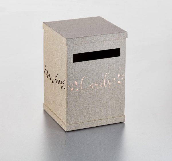 rustice wedding gift card box