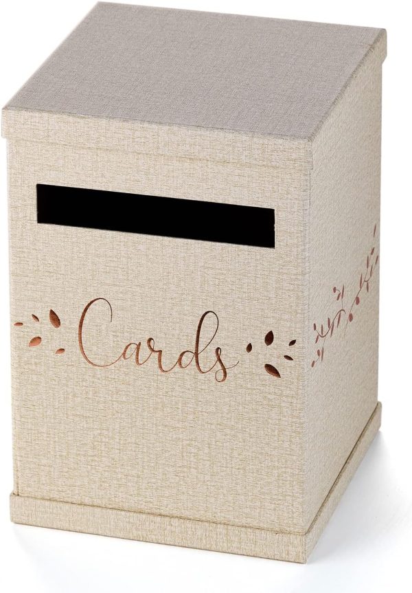 rustice wedding gift card box